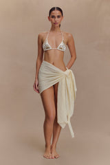 Sammy Boucle Knit Cover Up - Ivory