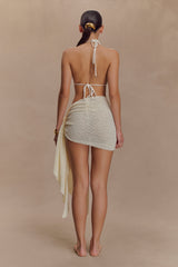 Sammy Boucle Knit Cover Up - Ivory