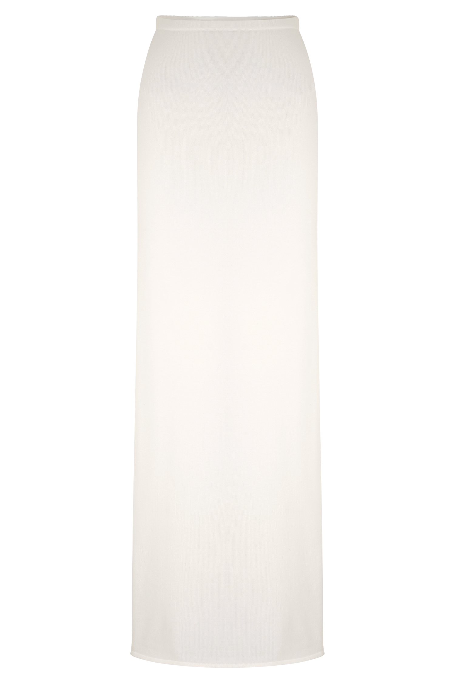 Alejandra Knit Maxi Skirt - White