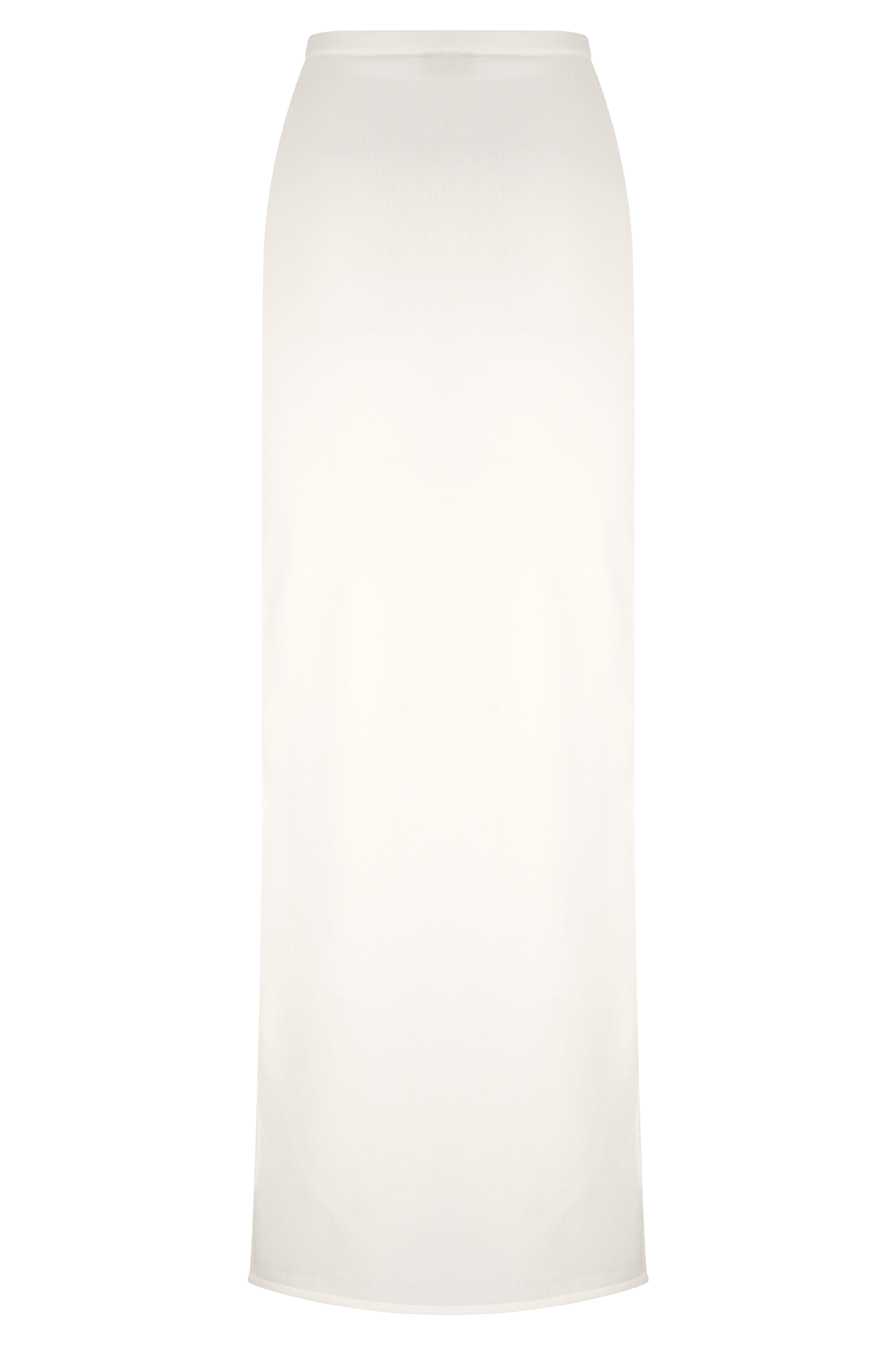 Alejandra Knit Maxi Skirt - White