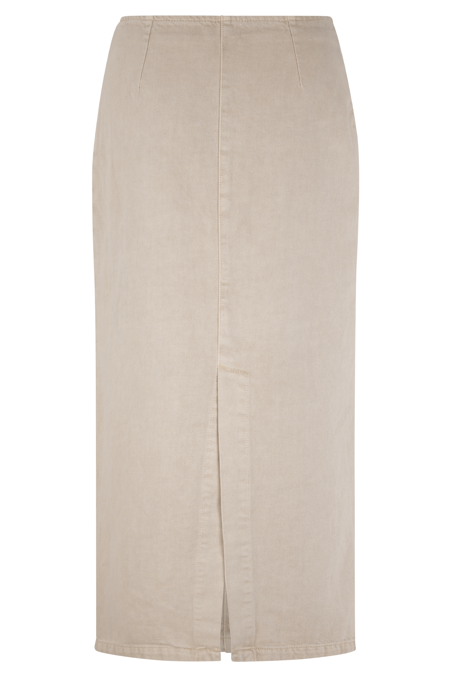 Fallon Denim Midi Skirt - Stone Wash