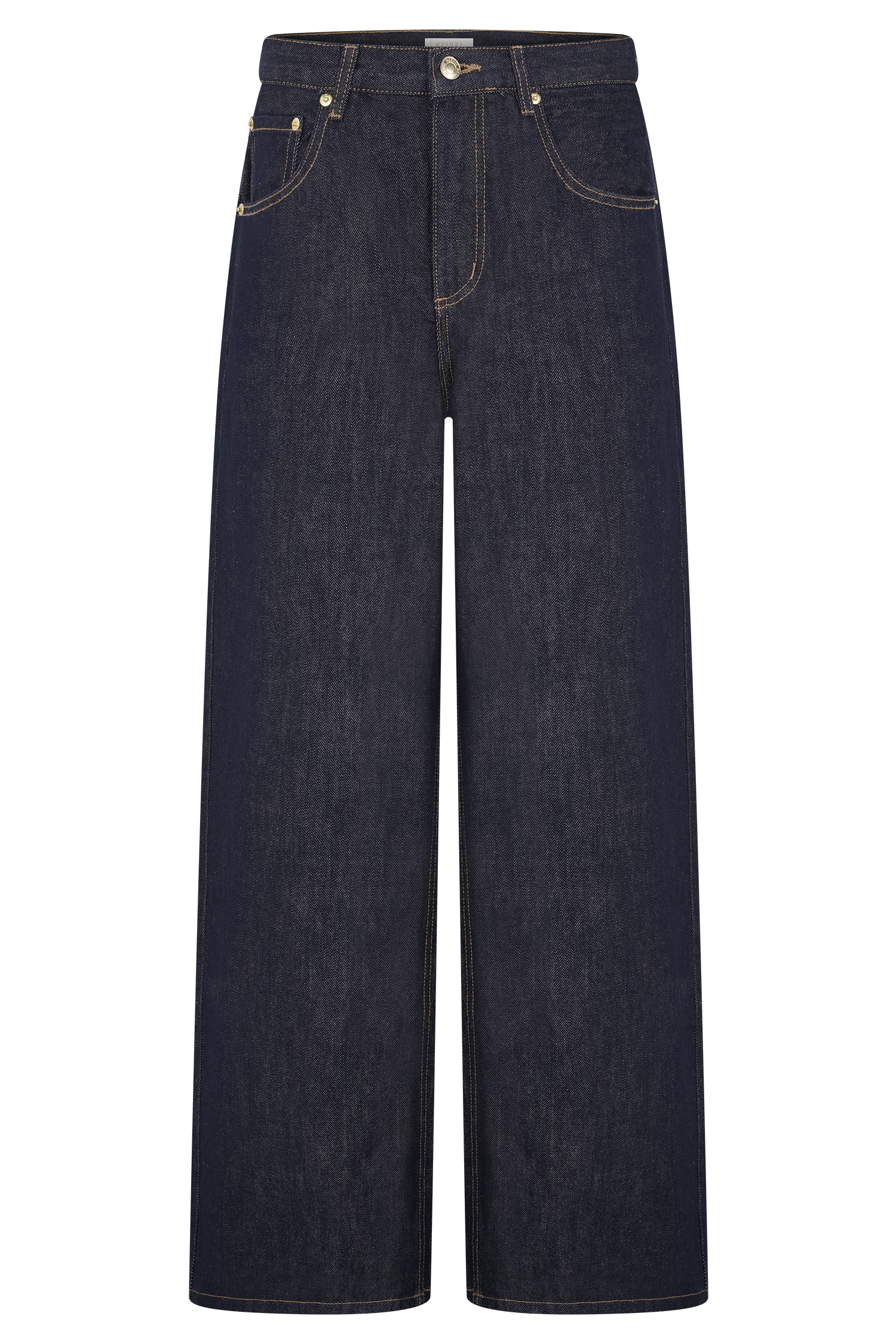 Mannon Mid Rise Denim Jeans - Washed Indigo Blue